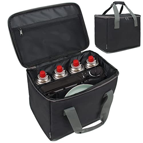 KISLANE Black Carrying Bag for GasOne Portable Butane Stove — Travel & Camping