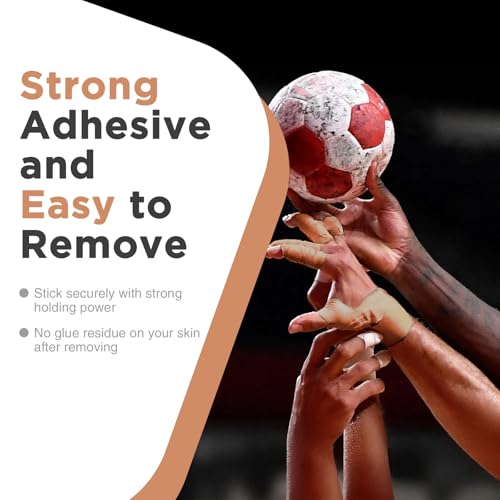 Athletic Tape - Rigid Sports Tape for Injuries, Easy Tear, 1.5" x 15yds