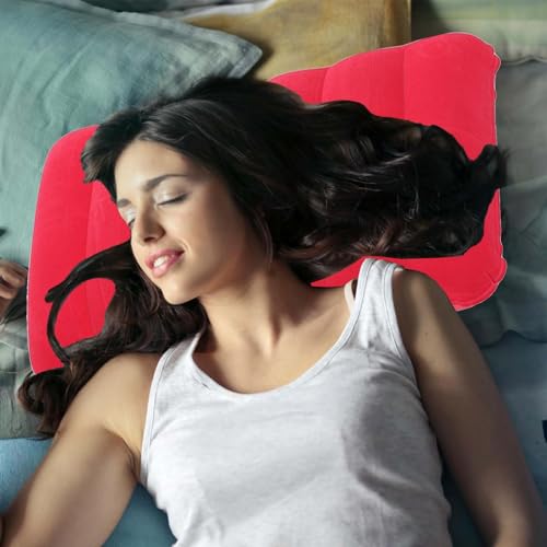 JAKENHAM 4Pack Ultralight Inflatable Travel Pillows for Camping & Travel
