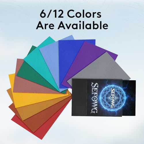 600ct Matte Card Sleeves for MTG & TCG - 6 Colors