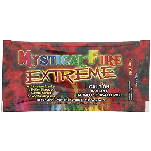 Mystical Fire Colorful Flames 12-Pack - Indoor & Outdoor Fire Pouches