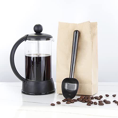 Easyworkz Gunmetal Black 7g Stainless Steel Long Hollow Coffee Scoop