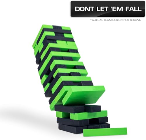 Buffalo Bills Tabletop Stackers Game - Classic Wooden Block Game