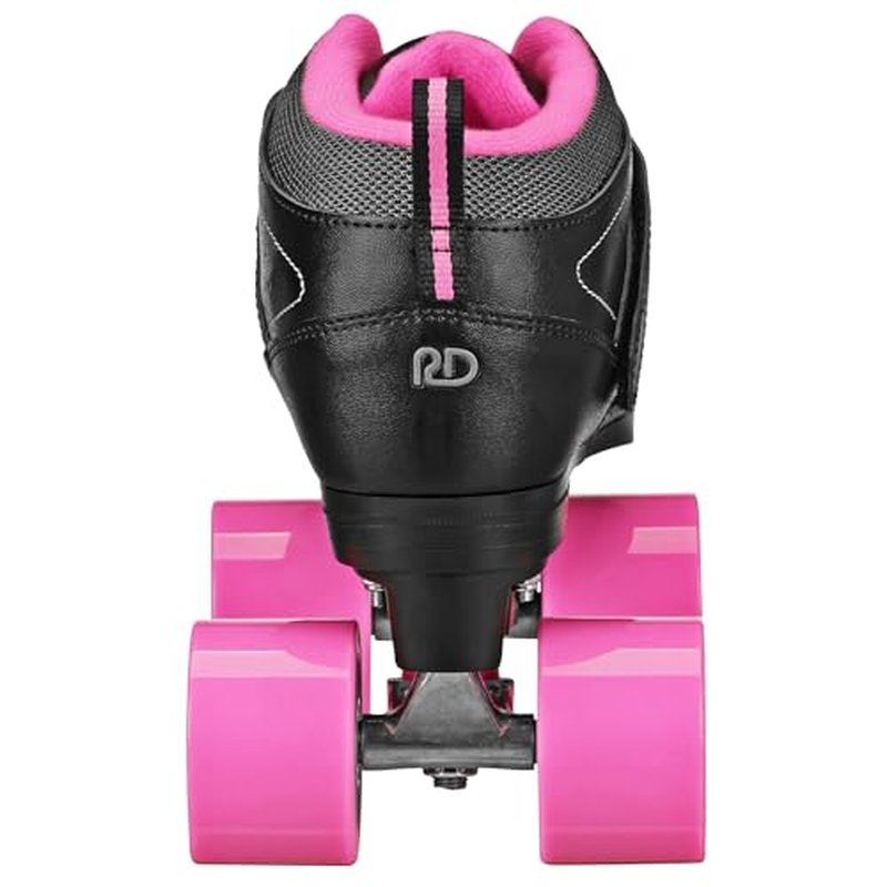 Roller Derby Str Seven Women's Roller Skate, Black/Pink, 8