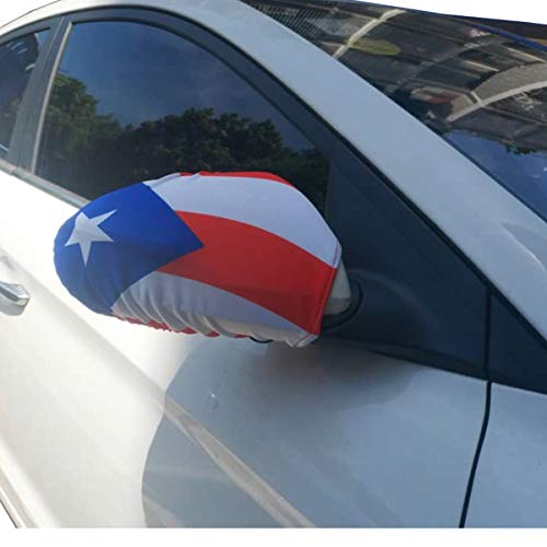 Puerto Rico Flag Side View Mirror Covers - Set of 2