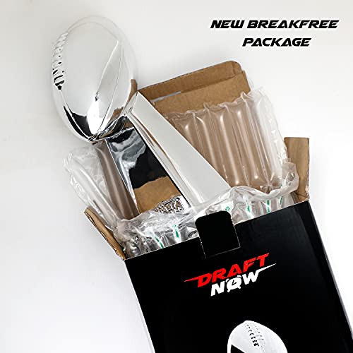 Fantasy Football Trophy - 14 Inch Chrome Replica Award