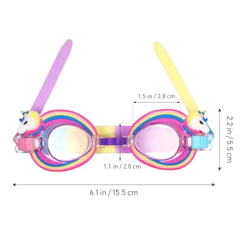 Anti-Fog Swimming Goggles for Kids - Cute Unicorn Design