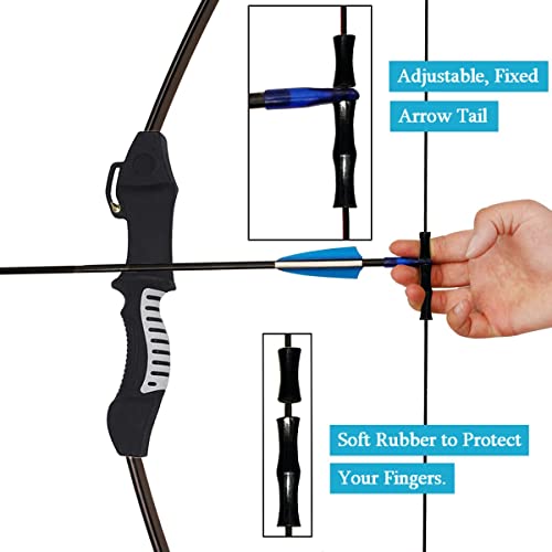45-Inch Youth Bow and Arrow Set for Kids & Teens - Beginner Kit with 9 Arrows & Targets