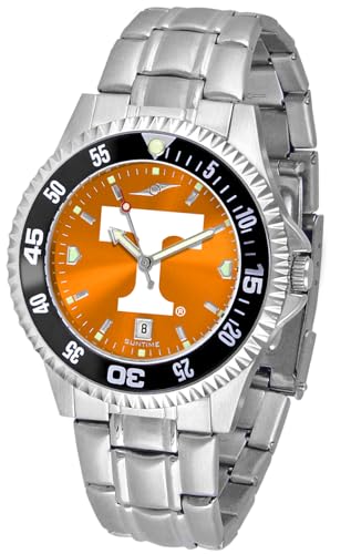 Men's 40mm Quartz Watch with Stainless Steel Strap - Tennessee Volunteers