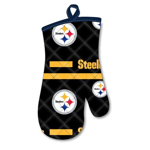 NFL 3-Piece Apron, Oven Mitt & Chef Hat Set - Pittsburgh Steelers