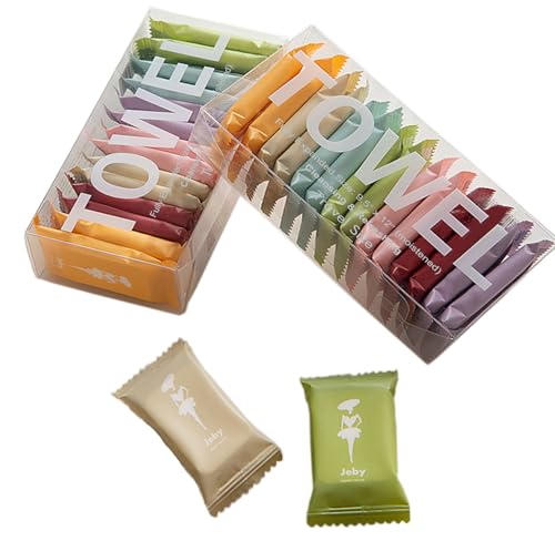 Compressed Towel Tablets - Portable Face Towels (28 Pack)