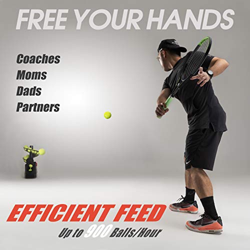 Portable Tennis Ball Tosser - Automatic Ball Launcher for All Ages