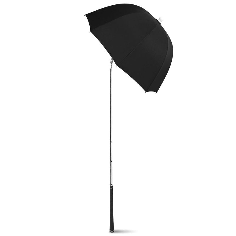 Fulynmen Golf Bag Umbrella for Club Protection - Rain Cover Flex Umbrella (Black)