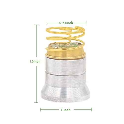 Miular L2 LED Bulb Drop-in P60 Design Module for Flashlights, Ultra Bright, Single Mode Replacement