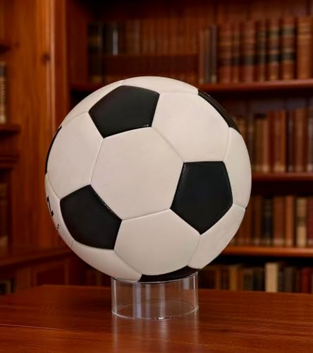 Clear Acrylic Sports Ball Display Stand - 4mm Thick Holder