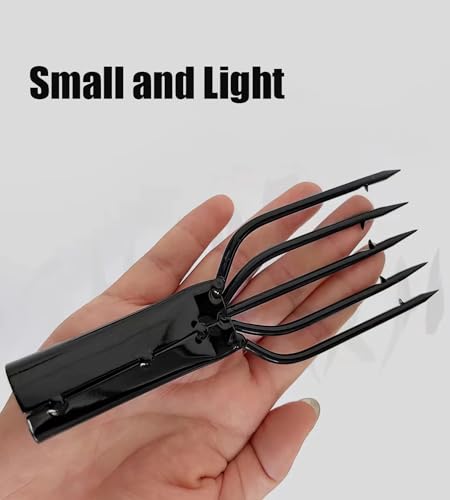 Barbed Fishing Spear - 4/5 Prong Spearhead for Frogs & Fish