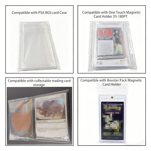 Booster Pack Sleeves for One Touch Magnetic Holders - 100 Sleeves