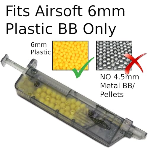 Airsoft Speed Loader – 100 Round Capacity for Quick Reloading