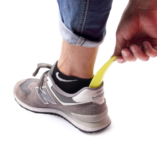 Travel Shoe Horn Set - 10 Pcs Plastic Shoe Horns, 7.5 Inch
