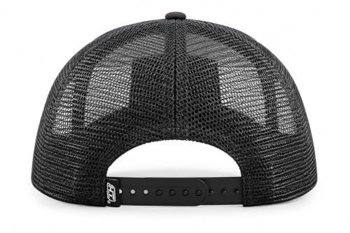 Highland Tactical American Flag Trucker Mesh Hat One Size Black