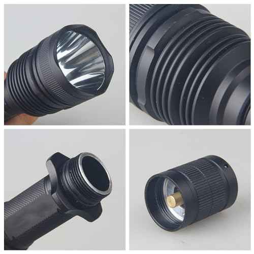 M7 Hunting Flashlight: 525nm-530nm Green Hunting Light Kit Rifle Flashlight Long Range for Predator Hog Light