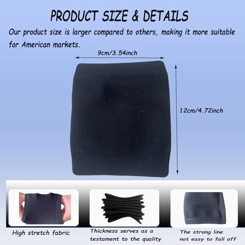 Unisex Over Sneaker Shoe Socks for Ballet Dancing - Black