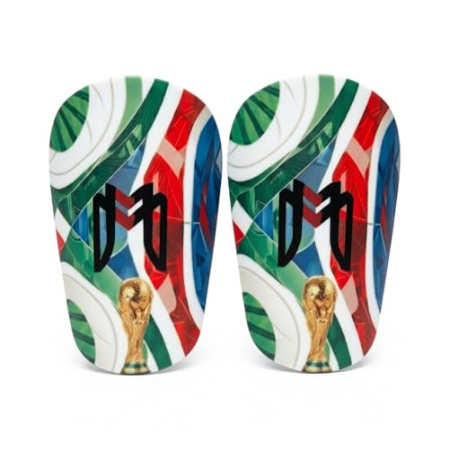 MediCaptain MiniGuards World Cup Mini Shin Guards for Soccer Players – Lightweight & Unobstructed Touch