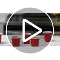 Red Mini Plastic Shot Glasses - 2 oz, 100 Count Disposable Cups
