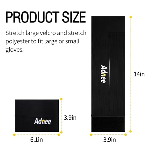 Baseball Glove Strap - 2 Pcs Softball Glove Wrap Band