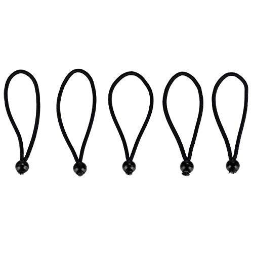 Heavy Duty Bungee Cords - Set of 5 Ball Bungee Straps