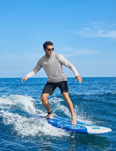 PINSPARK Long Sleeve UPF 50+ Men's Sun Shirt for Fishing & Outdoor Sports