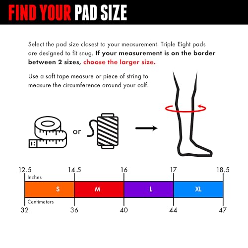 Triple Eight Covert Knee Pads ? Ideal for Roller Skating, Biking, BMX, and Skateboarding