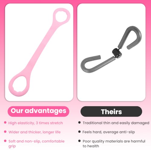 Figure 8 Resistance Band with Non-Slip Handles for Home Workouts