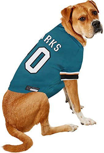 NHL San Jose Sharks Jersey for Dogs & Cats - Medium