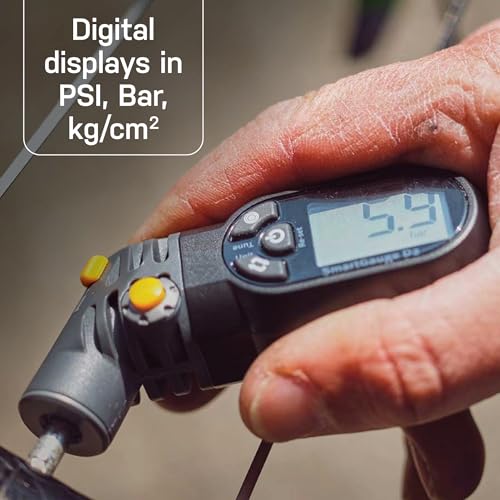 Digital Tire Pressure Gauge - Presta & Schrader Compatible, 250 PSI