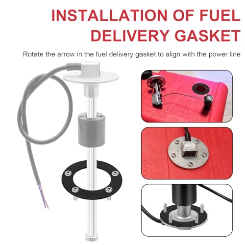 Fuel Sending Unit Gasket Kit - 2 Sets for Boats & Trucks