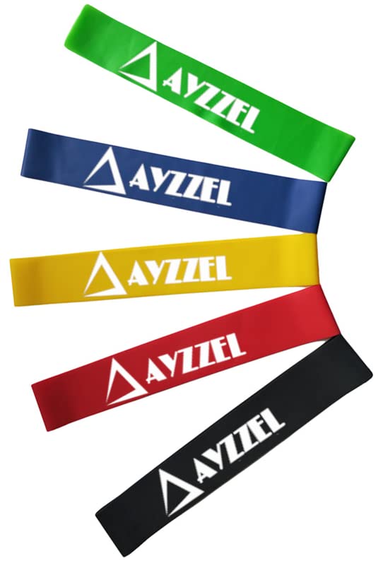 Resistance Exercise Loop Bands Set of 5 - Versatile Home Gym Equipment