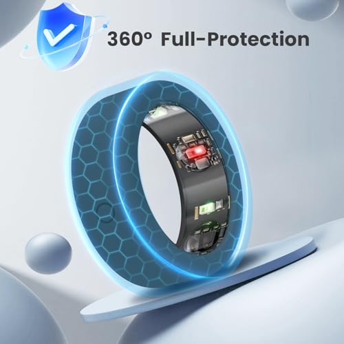 Smart Ring Protector Cover - 12-Pack Anti-Scratch, Multicolour S(5/6/7/8/9/10)