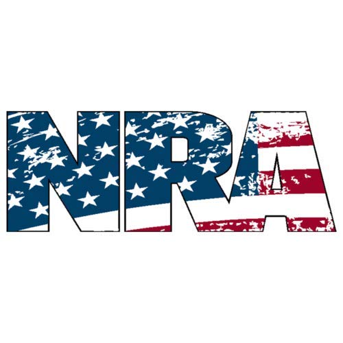 American Flag 2nd Amendment Vinyl Decal - Waterproof UV Resistant Sticker