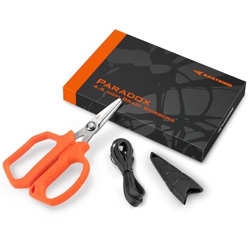 4.5 Inch Fishing Scissors - KastKing Paradox Braid Scissors