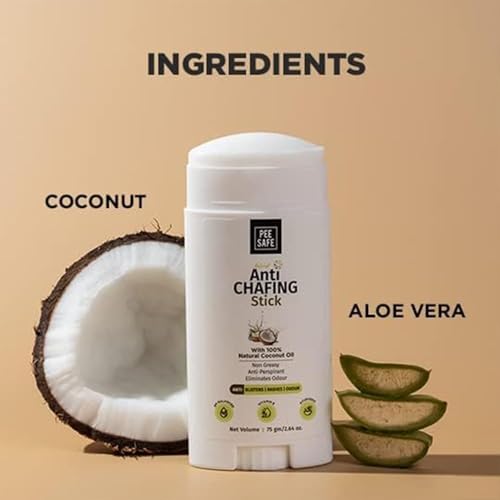 Anti Chafe Stick with Coconut Oil & Aloe Vera - 2.65 Oz