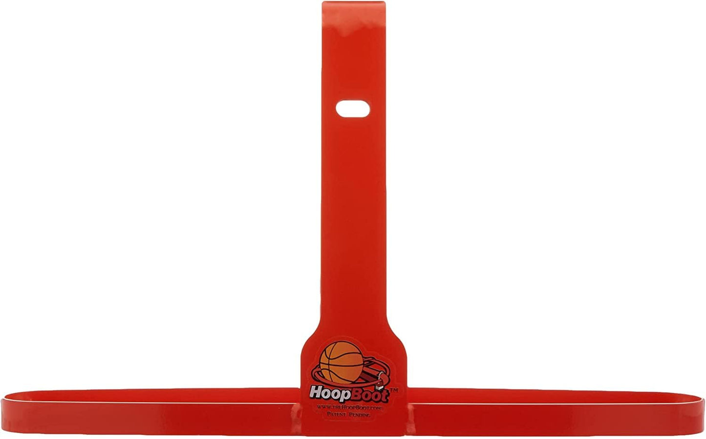 HoopBoot Single Rim Basketball Goal, Rim, Hoop Lock (Orange) Single Rim