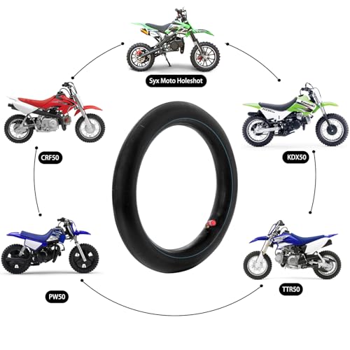 2.50/2.75-10 Inner Tube with Bent Valve Stem for Dirt Bikes