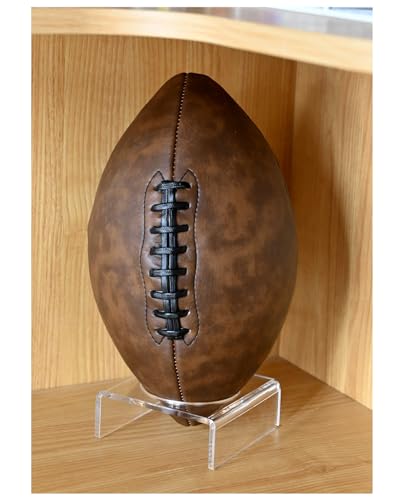 Acrylic Football Display Stand - 5mm Thick Holder for Sports Balls