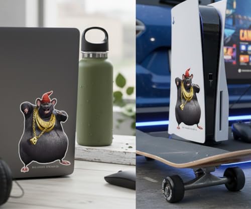Biggie Cheese Mr. Boombastic Vinyl Decal - 5-Inch Waterproof Sticker