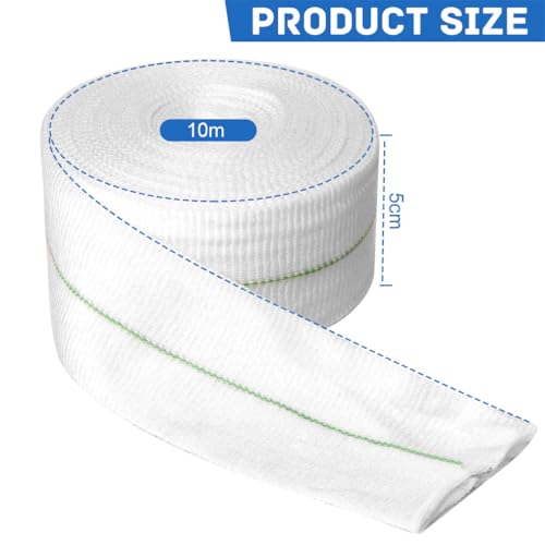 Elastic Sport Bandage 1.9 Inch x 10.93 Yard - Reusable Tubular Sleeve