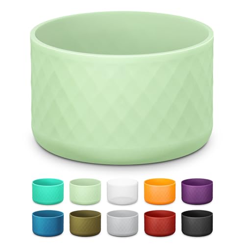 Silicone Boot Sleeve for Owala Water Bottle 40 oz - Light Green