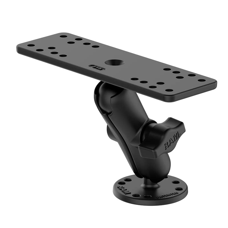 RAM Mounts Fish Finder / Marine Electronics Mount with Medium Arm