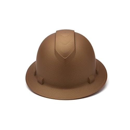 Pyramex Ridgeline Full Brim Hard Hat 4 Point Ratchet