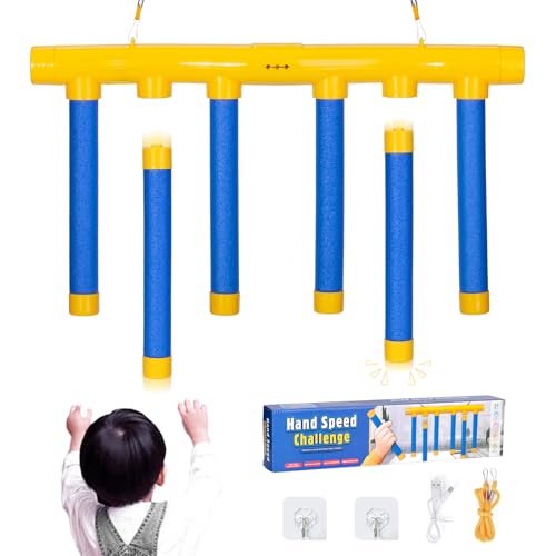 Reflex Drop Sticks Reaction Game - Hand Eye Coordination Training